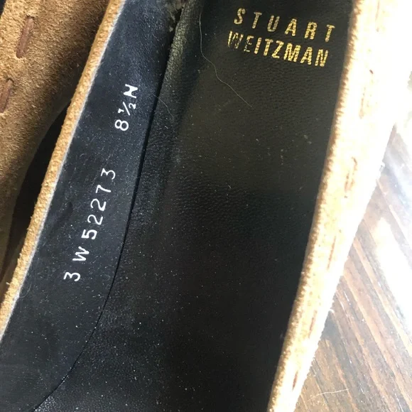 Stuart Weitzman Brown suede wedges - Picture 8 of 9